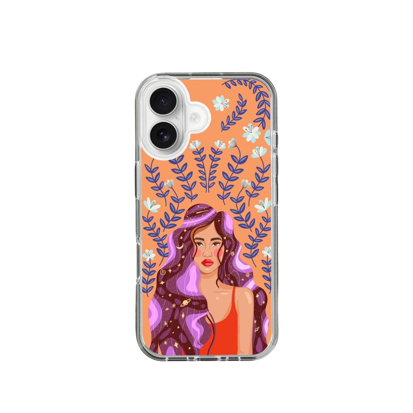 Silicone Phone Case - Girl Universe
