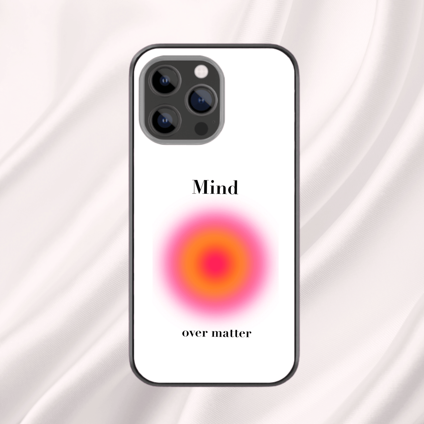 Self Care Glass Phone Case - Mind over matter