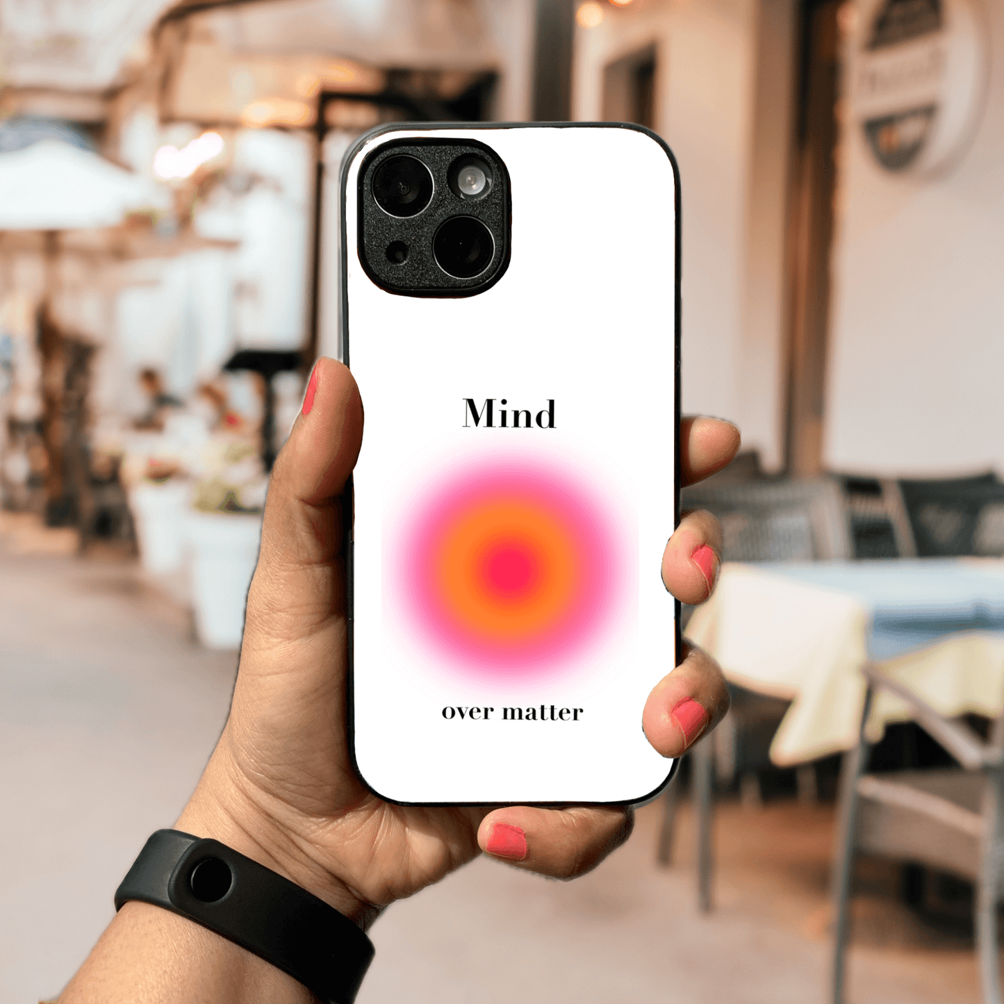 Self Care Glass Phone Case - Mind over matter