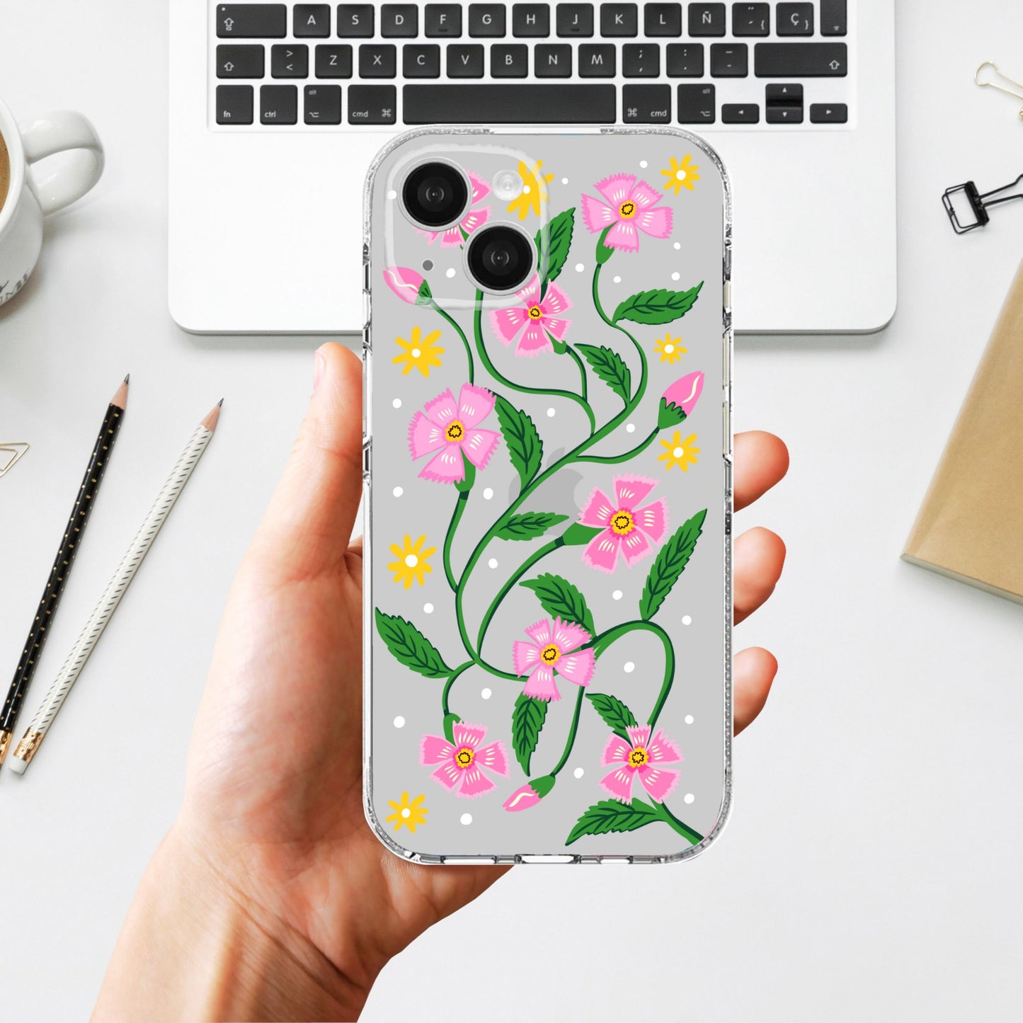 Clear Silicone Case Magic Ivy