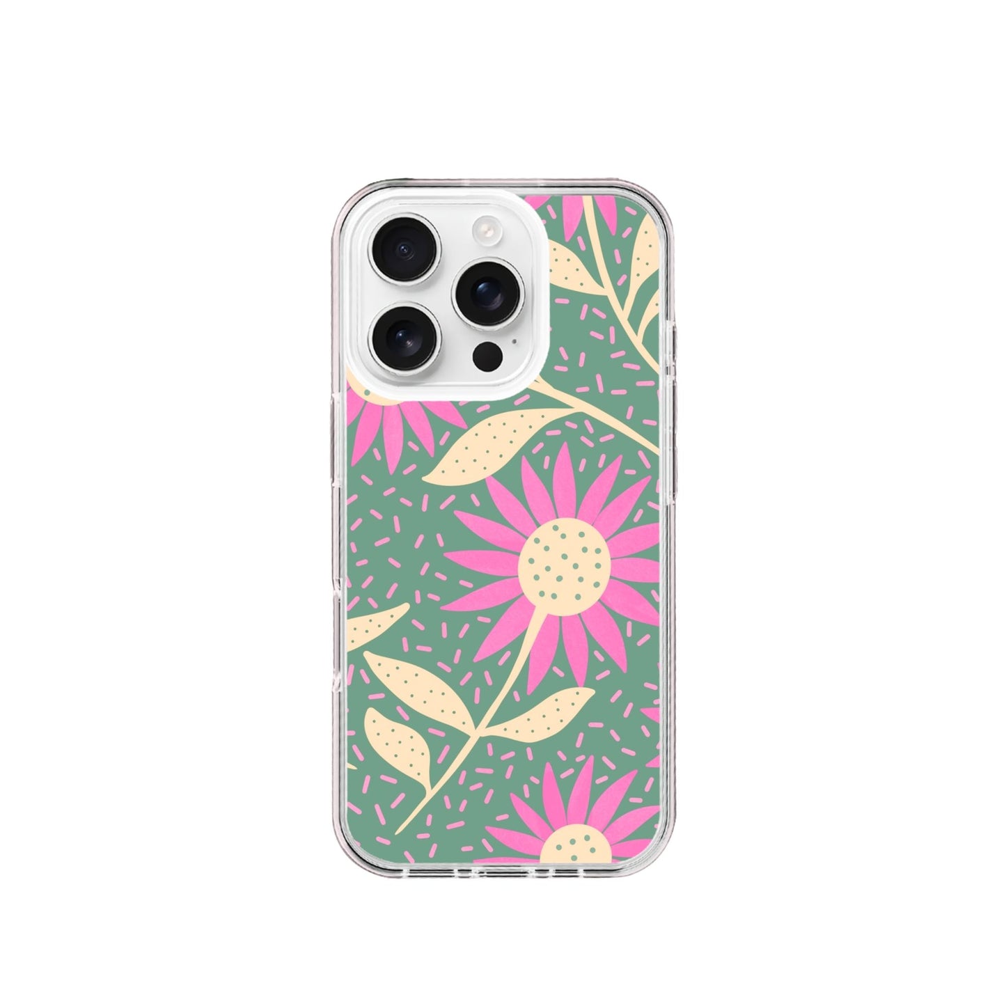 Pastel Blossom Silicone Phone Case