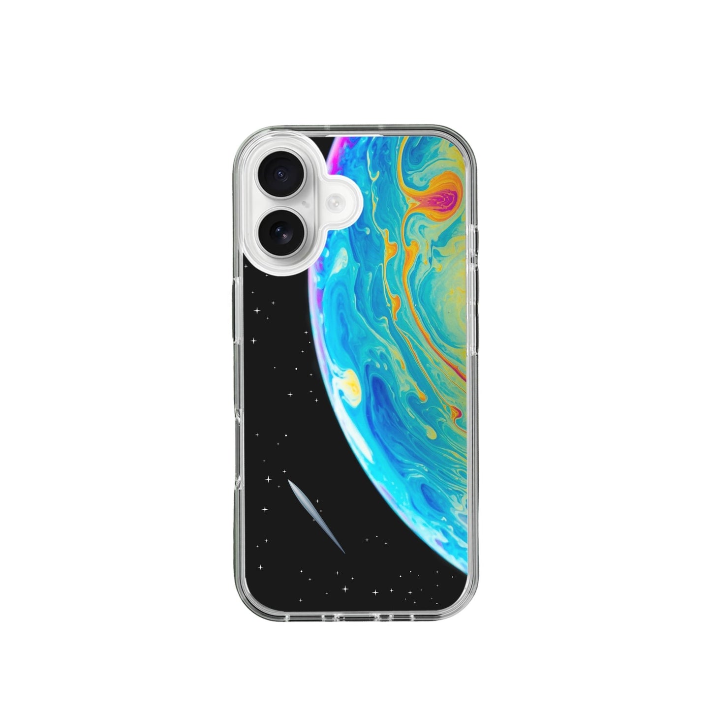 Space Art Silicone Phone Case