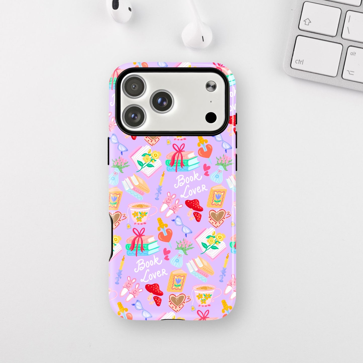 Book Lover Pattern Armour Case