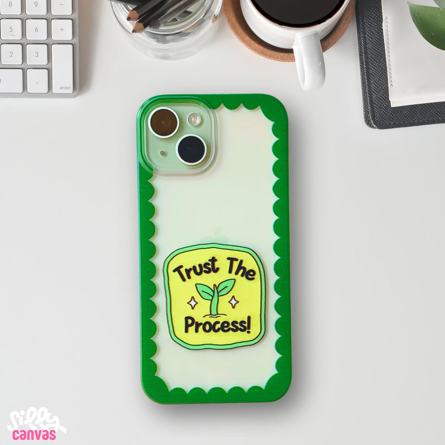 Clear Silicone Case Trust the Process