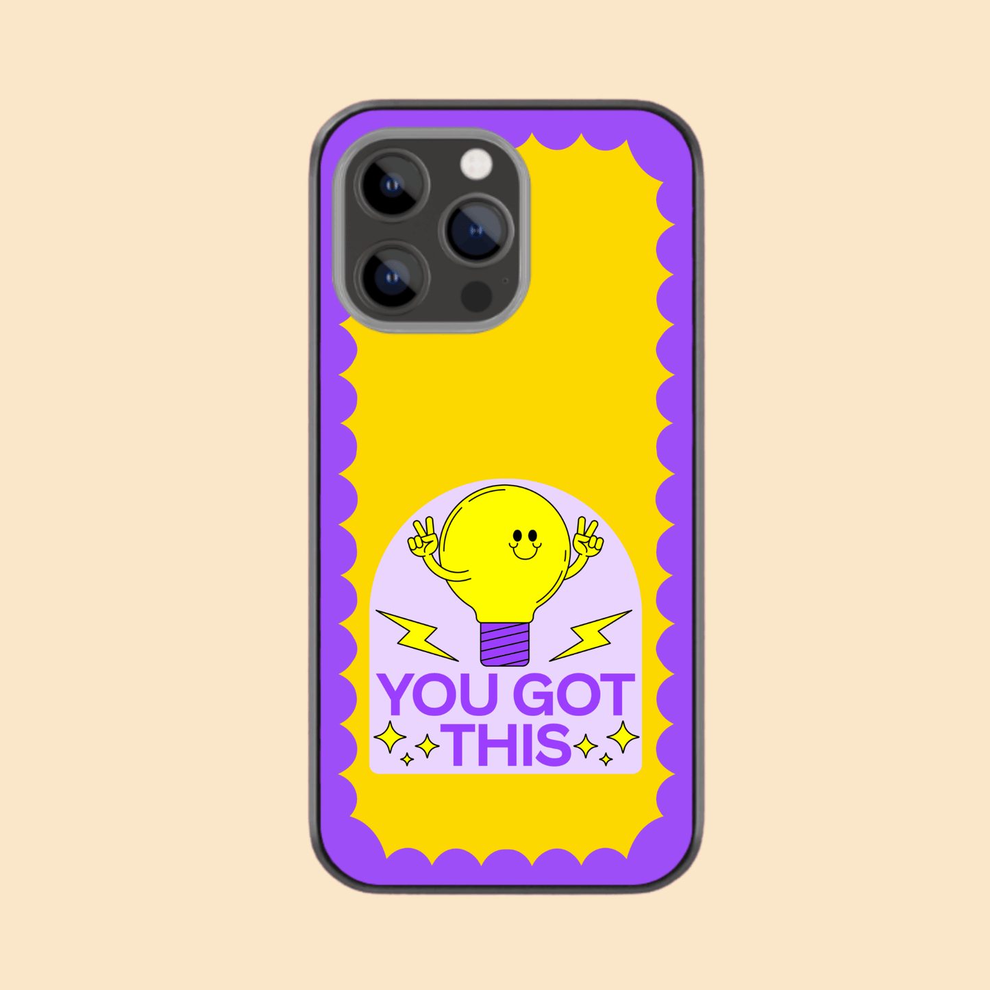 Self Care Glass Phone Case - You got this