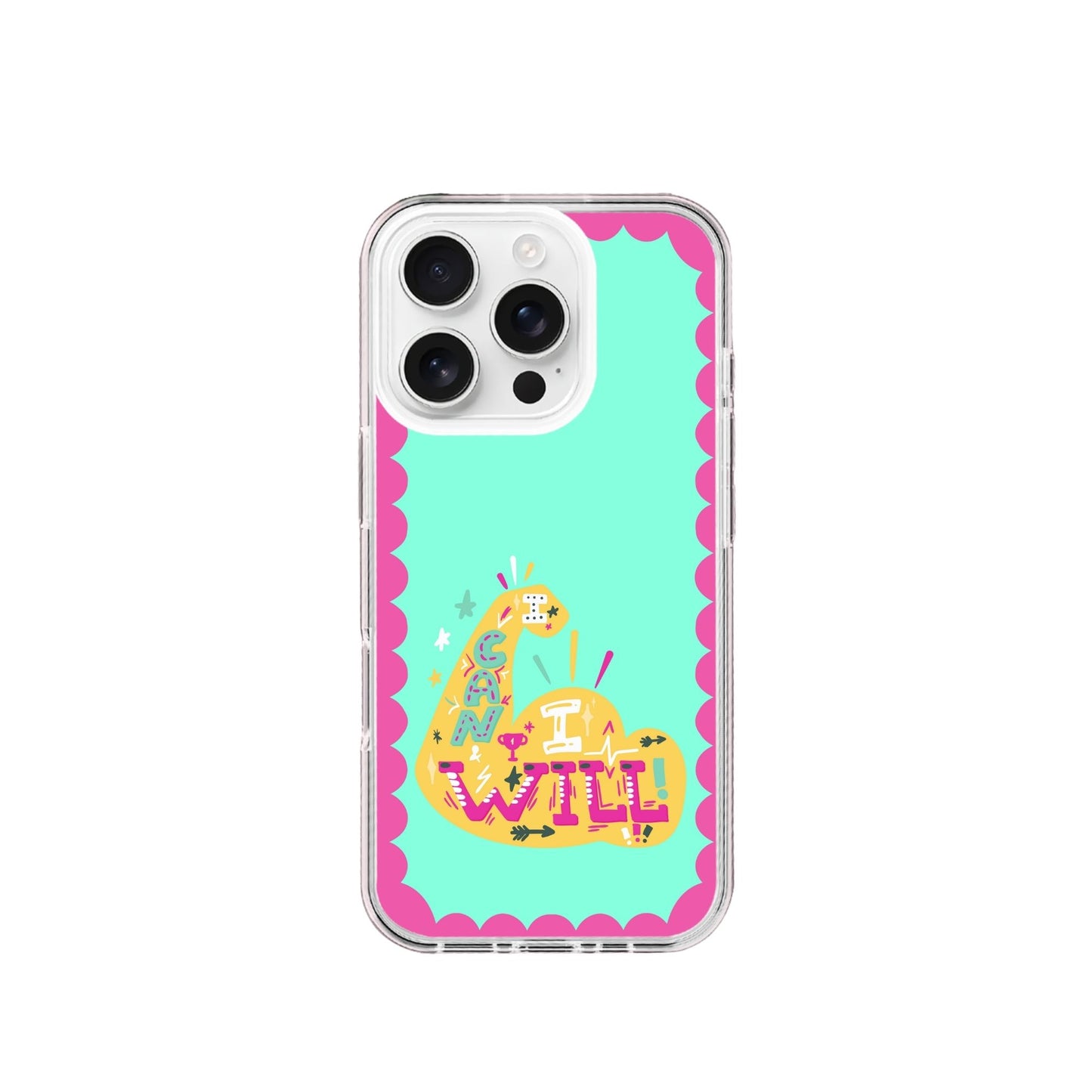 Self Care Silicone Phone Case - I can I Will