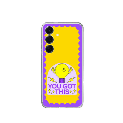 Self Care Silicone Phone Case - You got this