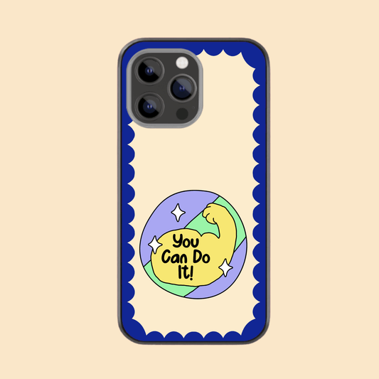 Self Care Glass Phone Case- You can Do It