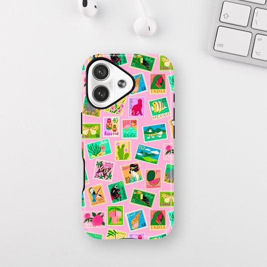 Travel Stamps Armour Case