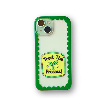 Clear Silicone Case Trust the Process