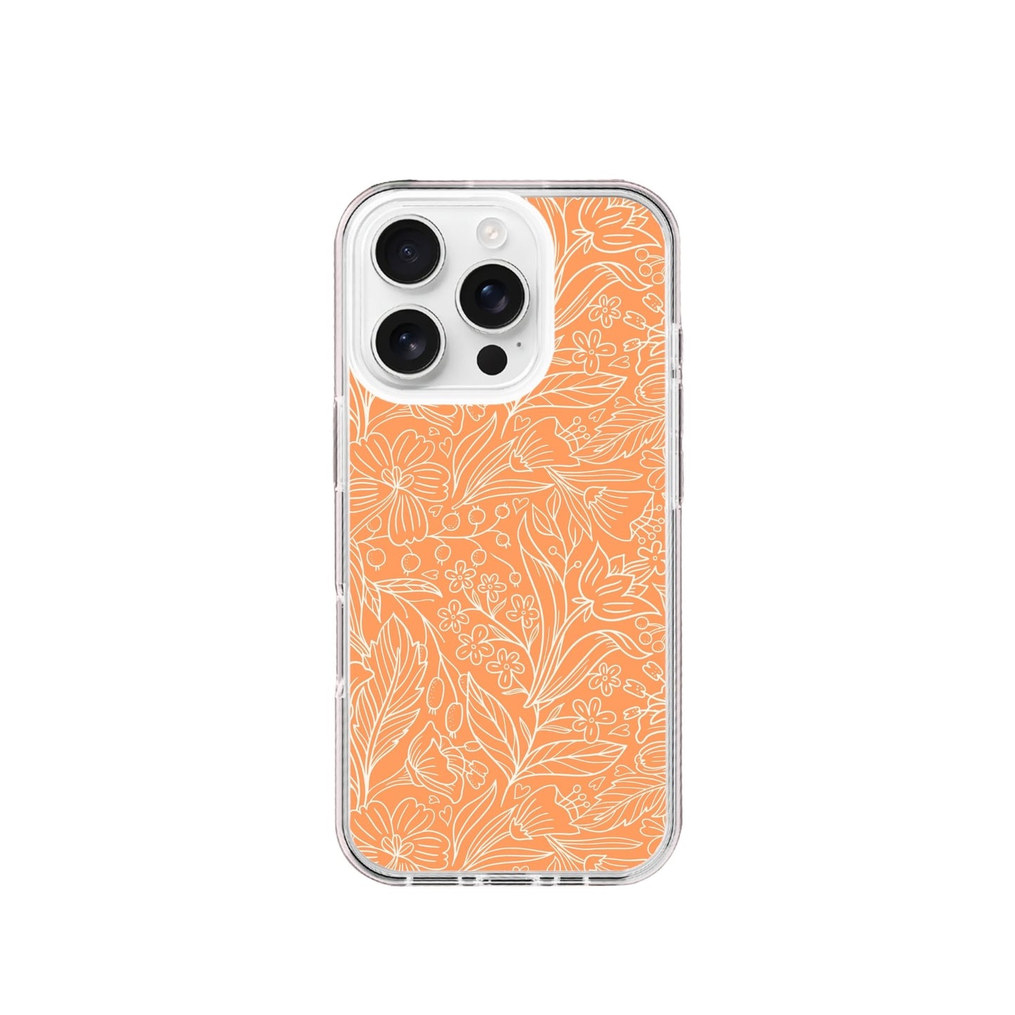Floral Pop Silicone Phone Case