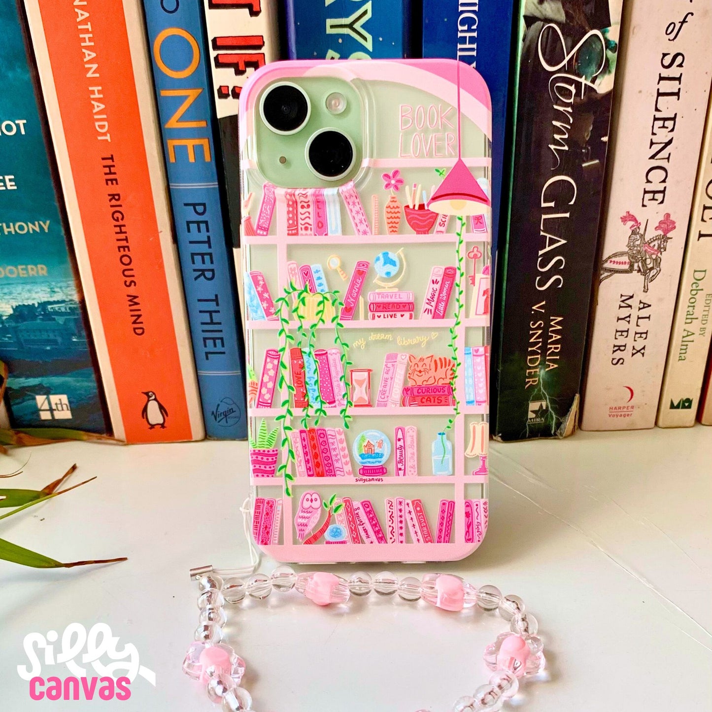 Clear Silicone Case Booklovers