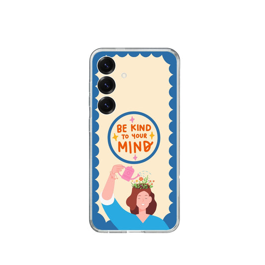 Self Care Silicone Phone Case- Be kind to your Mind