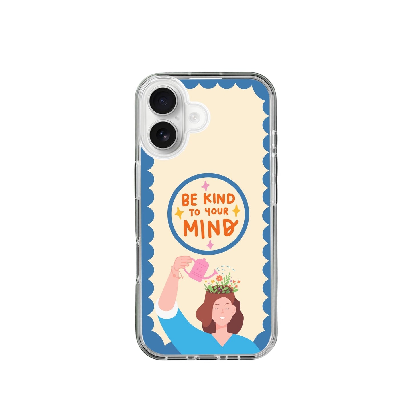 Self Care Silicone Phone Case- Be kind to your Mind