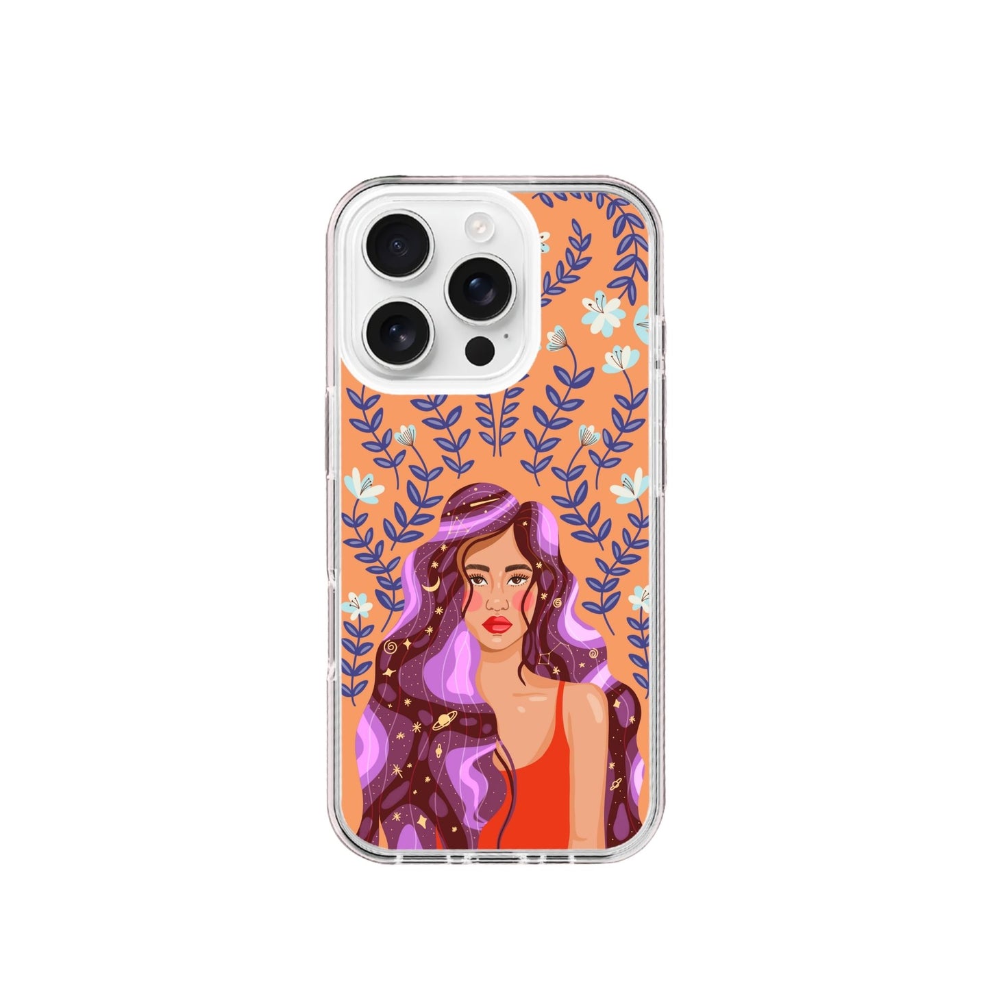 Silicone Phone Case - Girl Universe