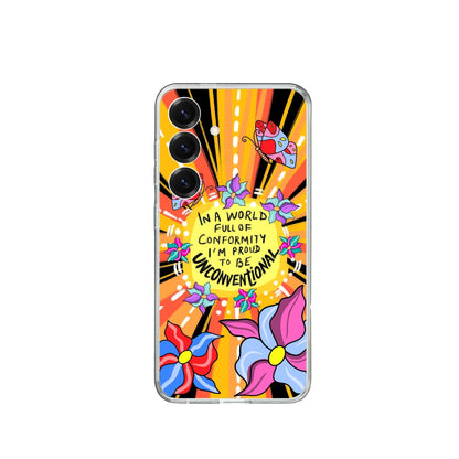 Silicone Phone Case - Be Unconventional