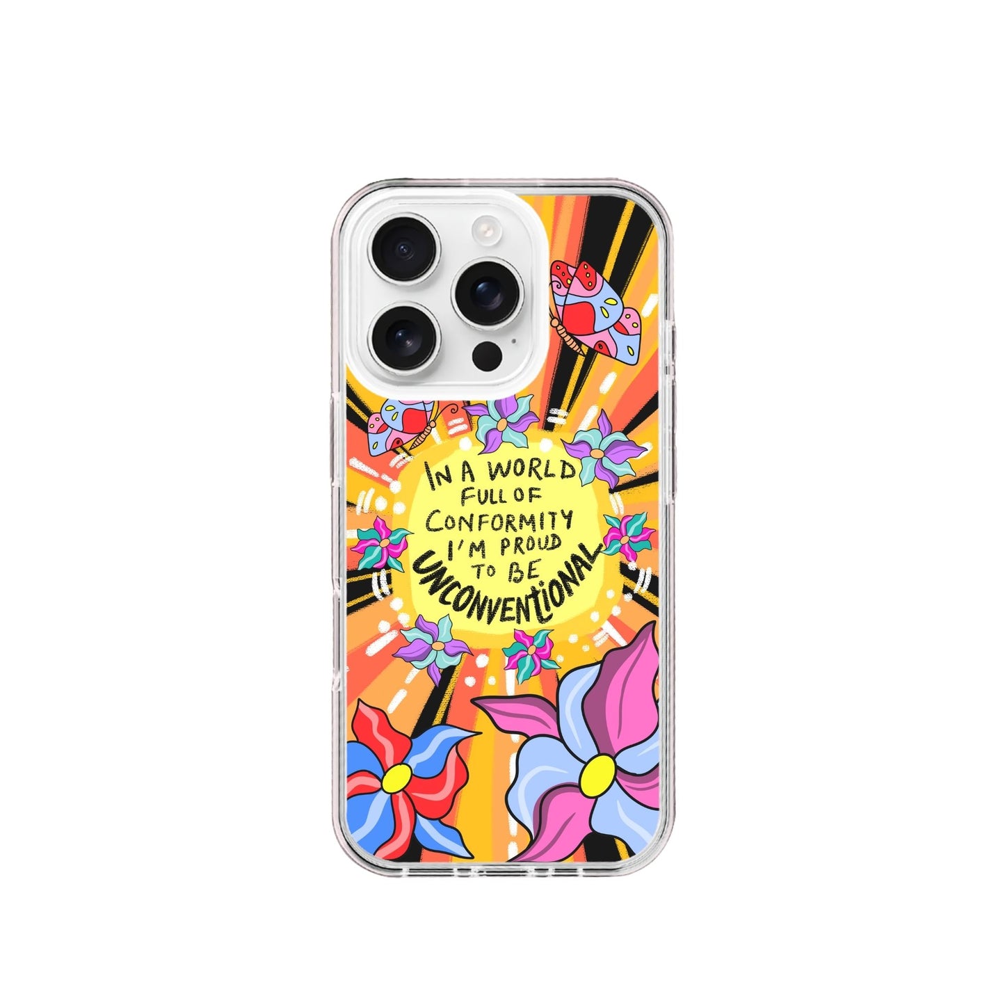 Silicone Phone Case - Be Unconventional