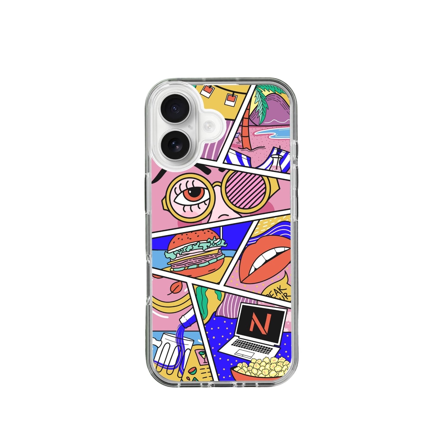Pop Life Silicone Phone Case