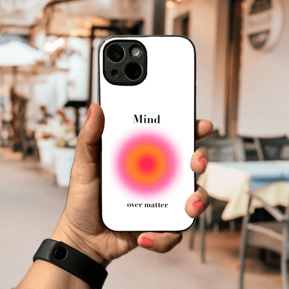 Self Care Glass Phone Case - Mind over matter