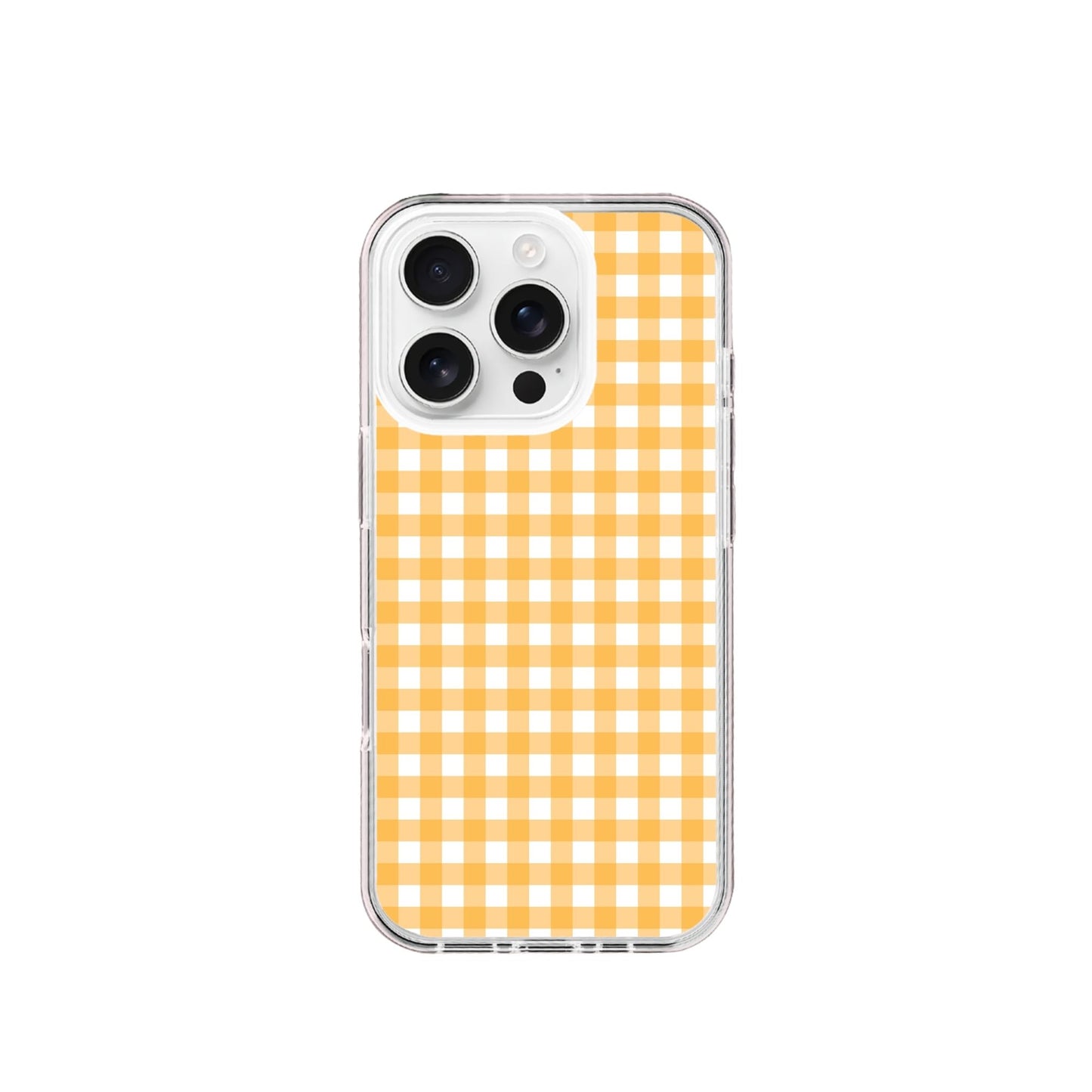 Orange Glow Silicone Phone Case