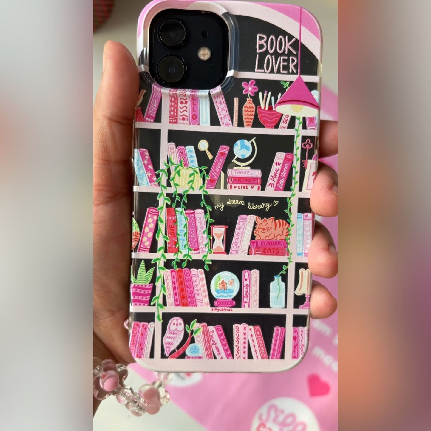 Clear Silicone Case Booklovers