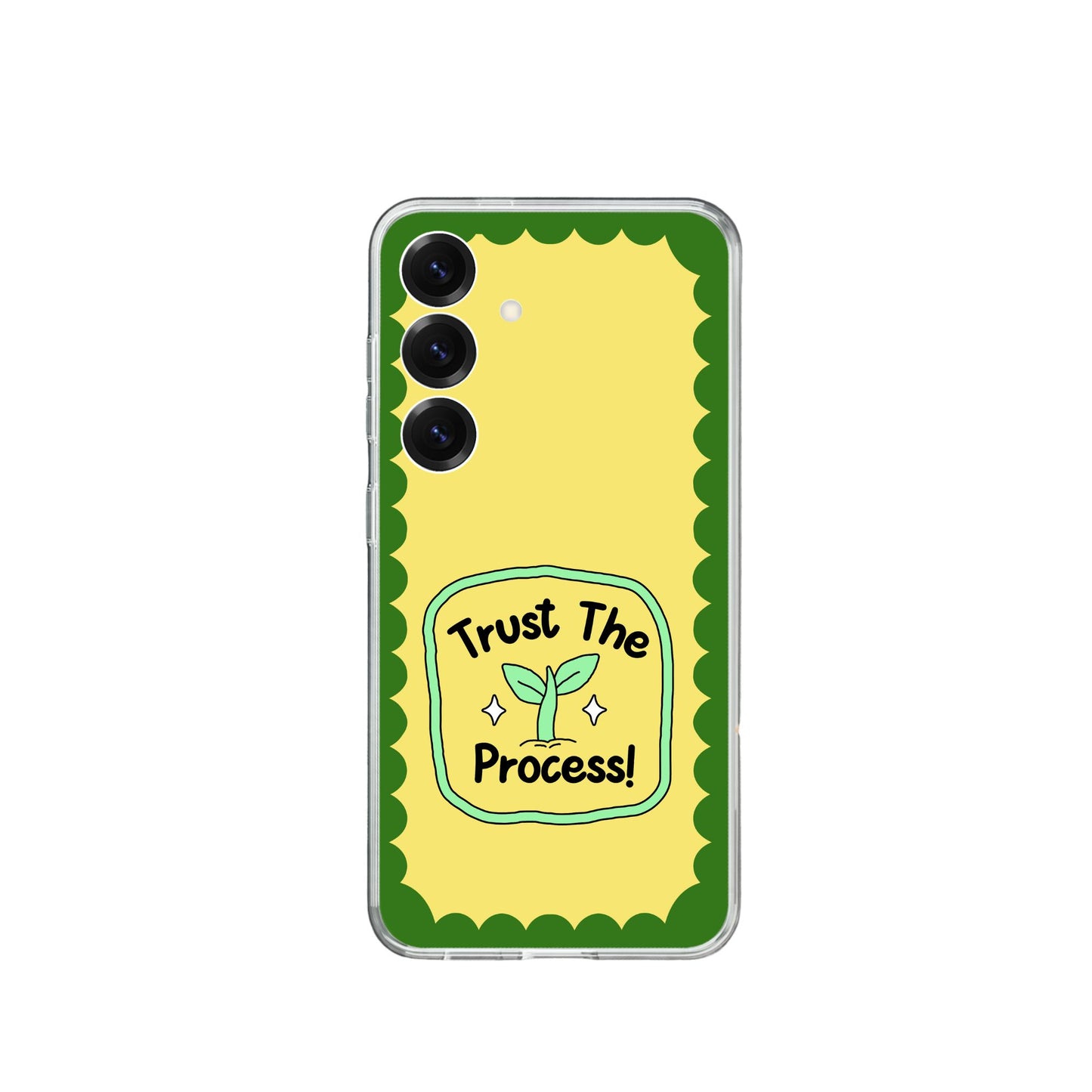 Self Care Silicone Phone Case - Trust the Process