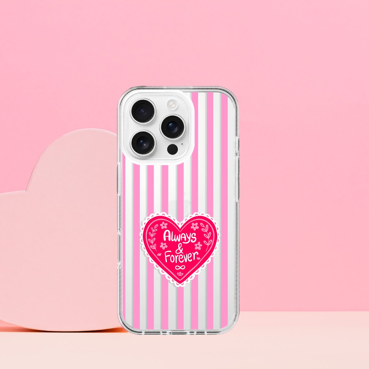 Always and Forever Valentine's Day Silicone Case