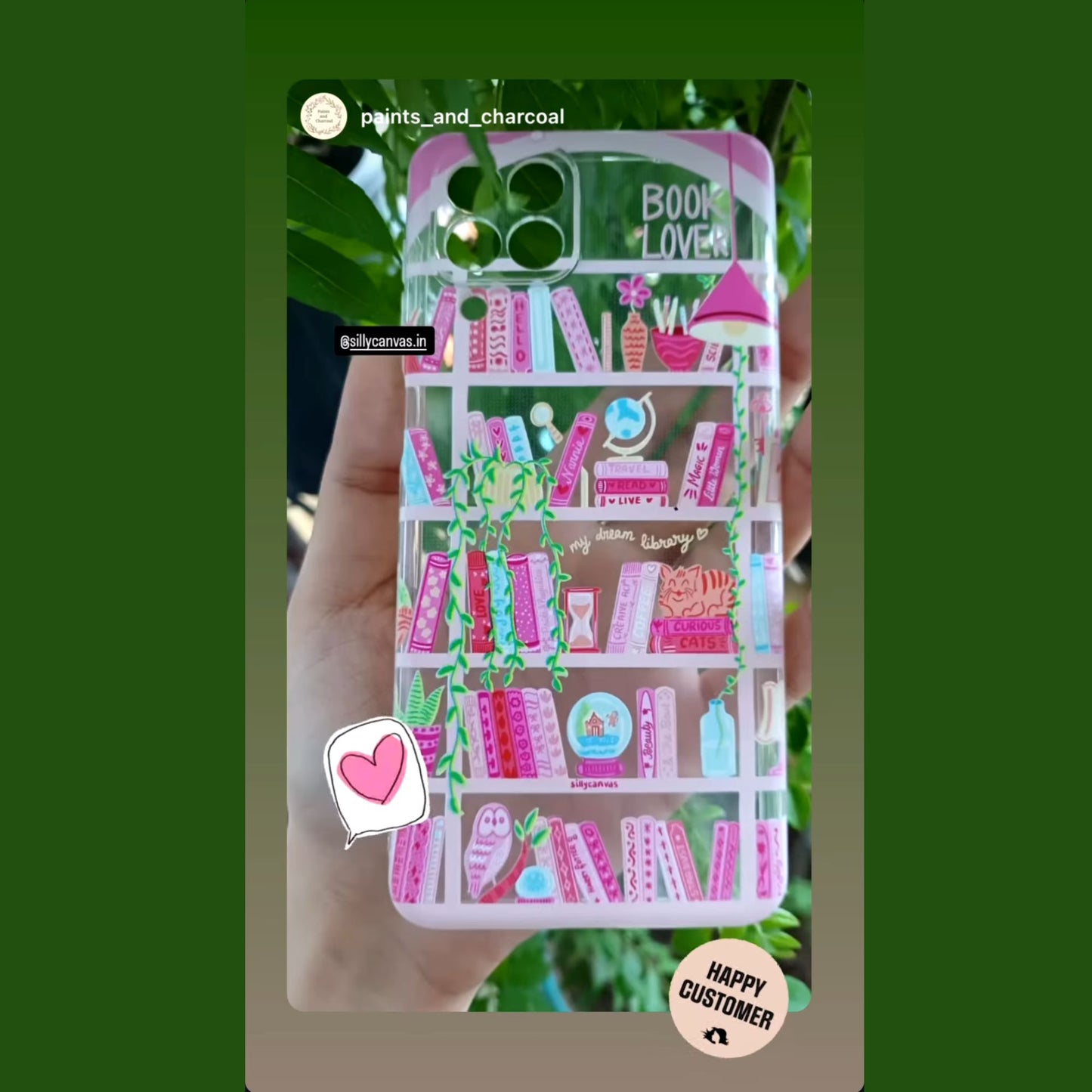 Clear Silicone Case Booklovers