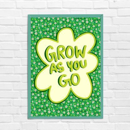 Grow As You Go Wall Art