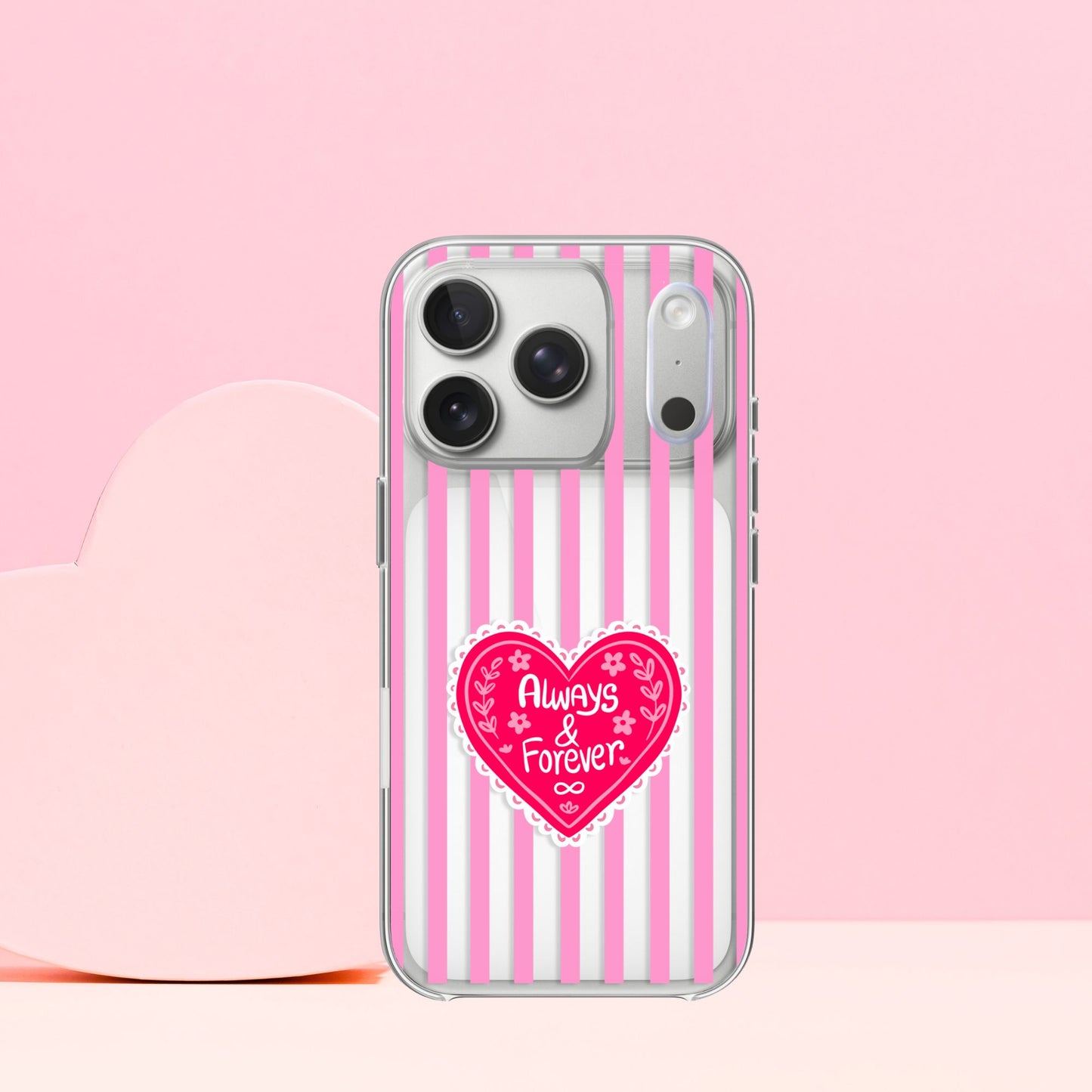 Always and Forever Valentine's Day Silicone Case