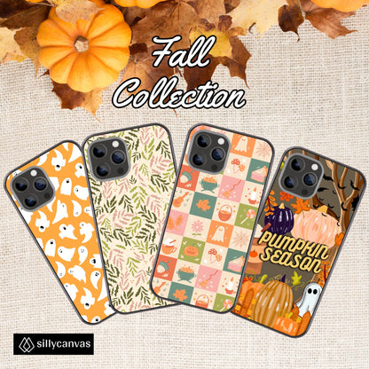 Pumpkin Season Glass Phone Case
