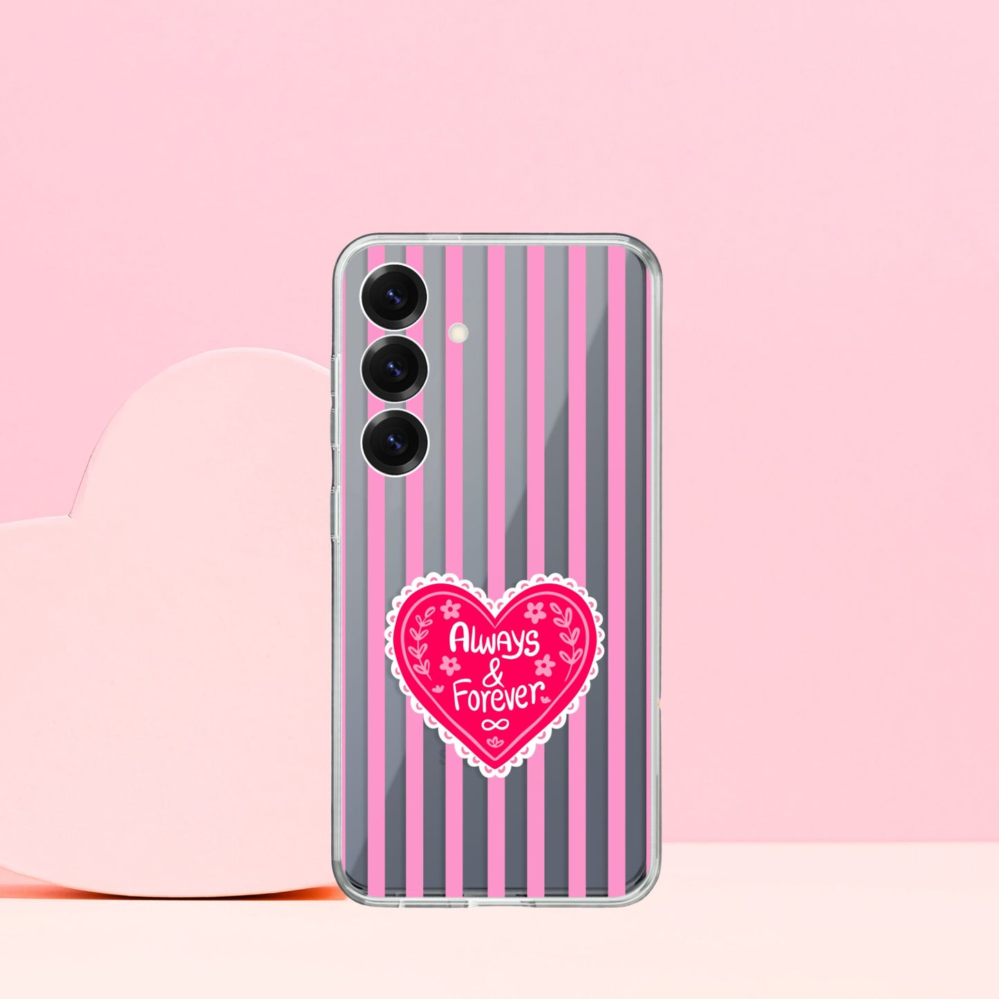 Always and Forever Valentine's Day Silicone Case