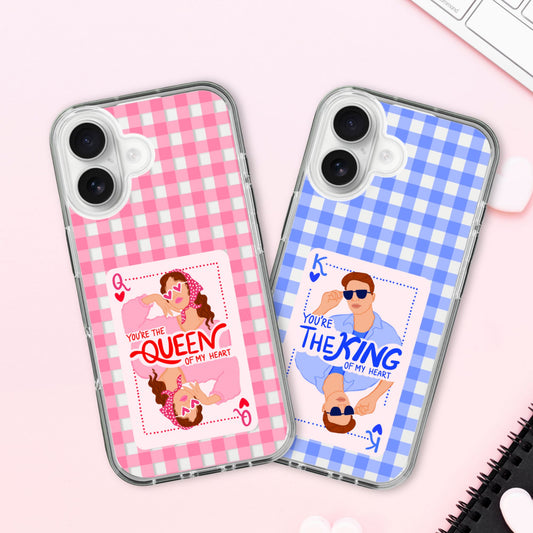 King & Queen Valentine's Day Silicone Cases