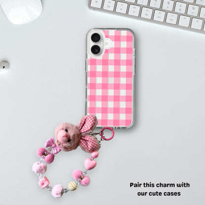 Cute Bunny Phone & Bag Fashion Charm
