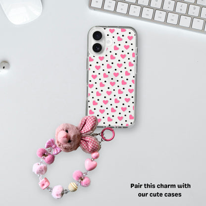 Cute Bunny Phone & Bag Fashion Charm