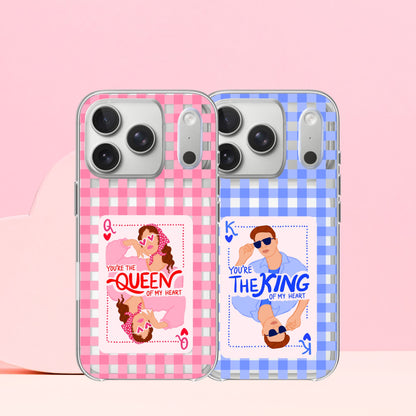 King & Queen Valentine's Day Silicone Cases