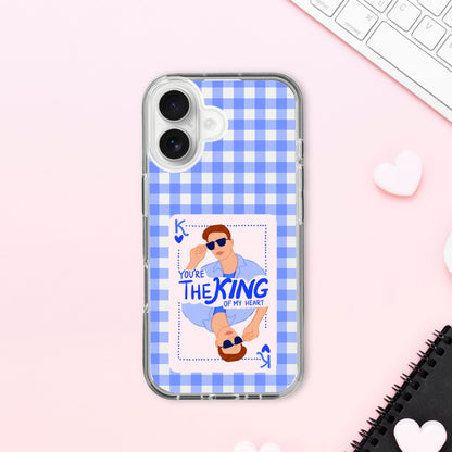 King of Hearts Valentine's Day Silicone Case
