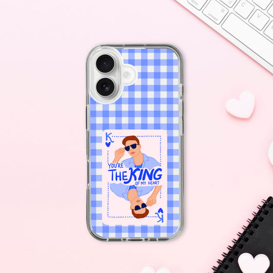 King of Hearts Valentine's Day Silicone Case