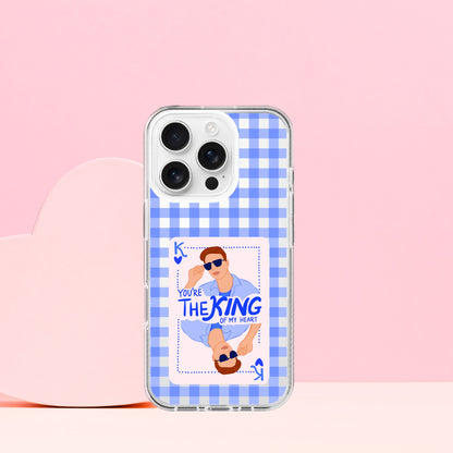 King of Hearts Valentine's Day Silicone Case