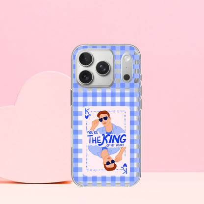 King of Hearts Valentine's Day Silicone Case