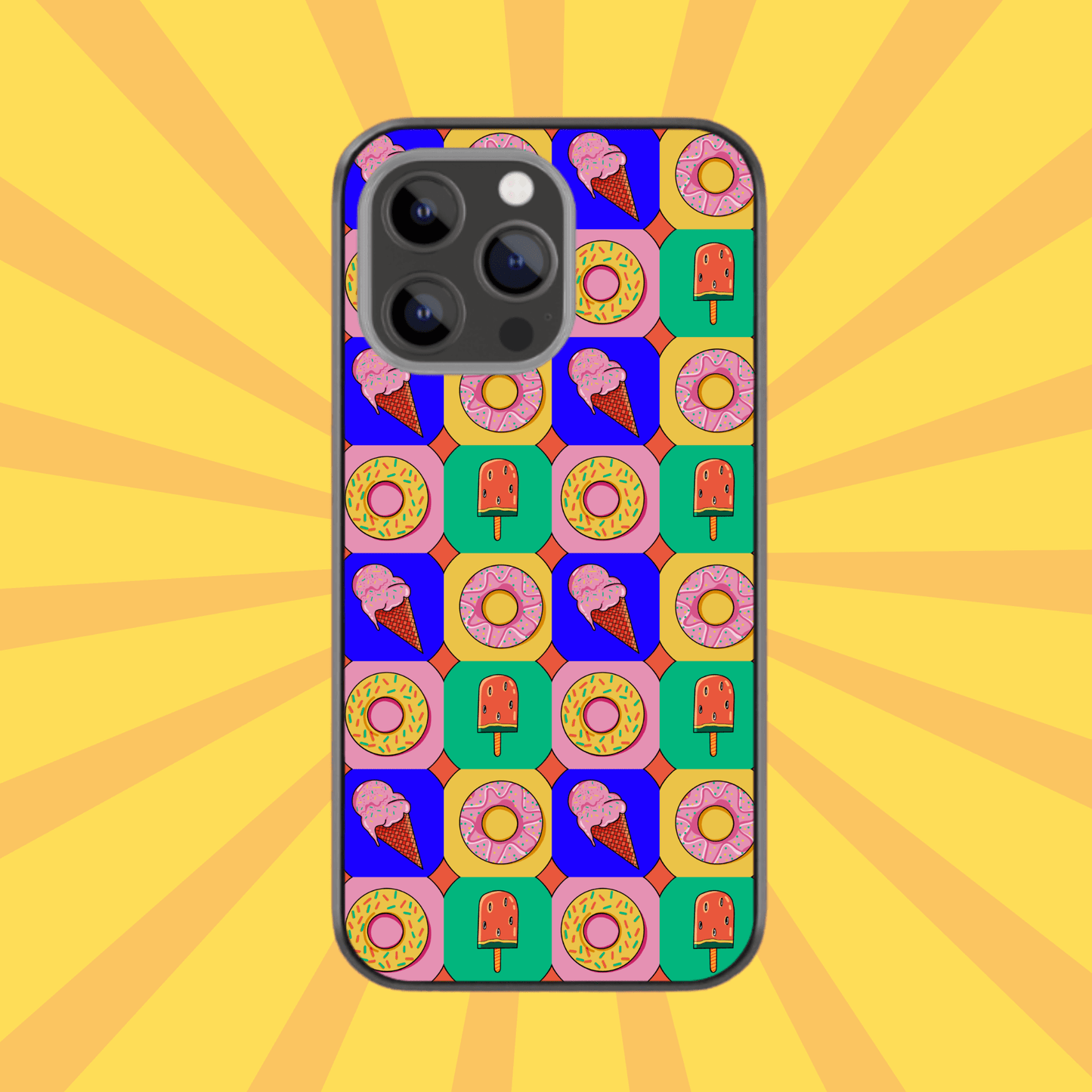 Summer Love Glass Phone Case