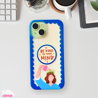 Clear Silicone Case Be Kind to your Mind
