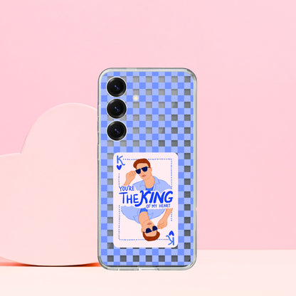 King of Hearts Valentine's Day Silicone Case