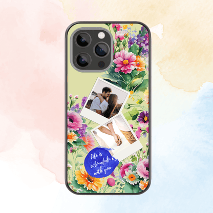 Custom Polaroid Case: Life is colourful with you