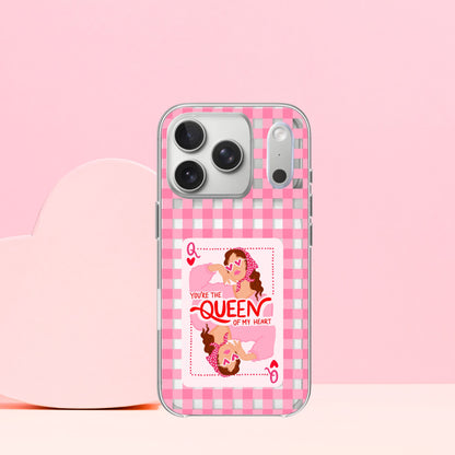 Queen of Hearts Valentine's Day Silicone Case