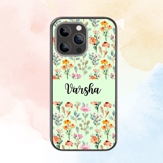 Custom Name Case: Watercolor Wildflowers