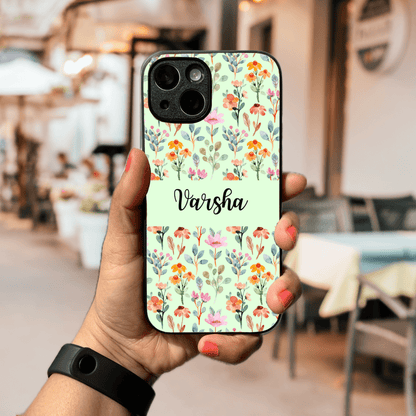 Custom Name Case: Watercolor Wildflowers