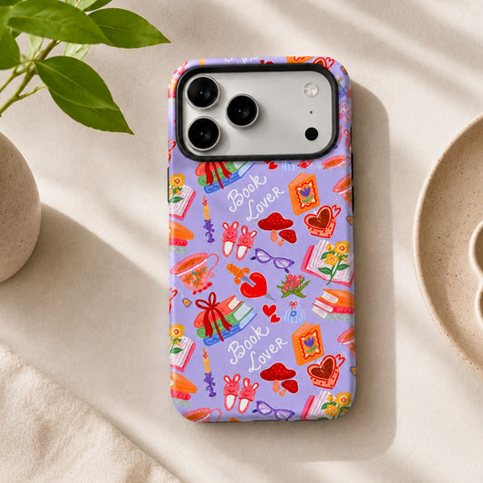 Book Lover Pattern Armour Case