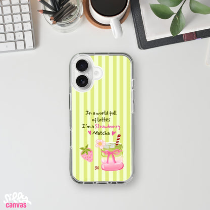 Im a Strawberry Matcha Silicone Case