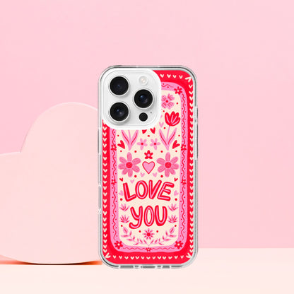 Love You Valentine's Day Silicone Case